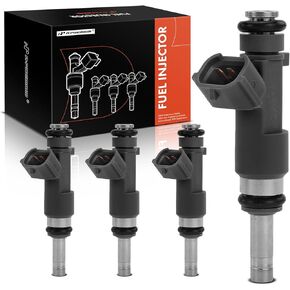 A-Premium Fuel Injectors Compatible with Nissan Frontier 2005-2019 L4 2.5L, Replace# 16600EA000 4-PC Set