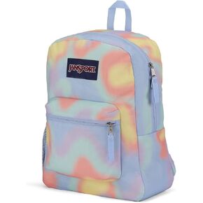 حقيبة JanSport Mesh Pack - حقيبة ظهر شفافة، كحلي