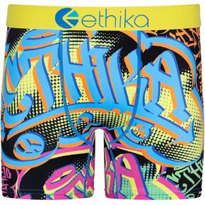 بوكسر رجالي متوسط ​​الطول من Ethika | نصيحة إزميل