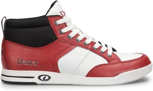 قميص Dexter Dave Hi باللون الأحمر/الأبيض/الأسود للرجال مقاس 10 in Kuwait