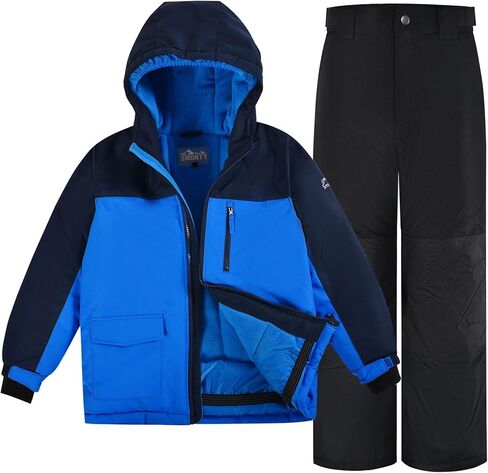 COZY Boys Snowsuit Hooded Water-repellent Ski Suit Windproof Winter Suit in Saudi Arabia