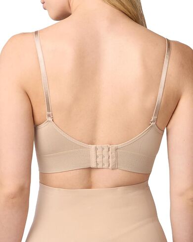 Coobie Women's Seamless Scoopneck Cami Bra with Back Closure Full Coverage T-Shirt Bra in Kuwait