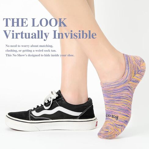No Show Sock Low Cut Ankle Short Socks for Women Basic Casual Anti-skid Cotton Socks with Non Slip Grips in Saudi Arabia