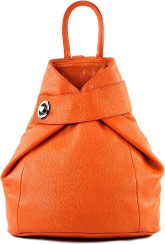 T179 - ital women backpack bag made of leather, Pigeon Blue, siehe Beschreibung in Saudi Arabia