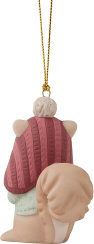 Precious Moments 241004 Our First Christmas Together Dated 2024 Couple Bisque Porcelain Ornament in Saudi Arabia