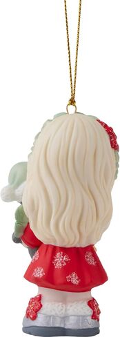 Precious Moments 241004 Our First Christmas Together Dated 2024 Couple Bisque Porcelain Ornament in Saudi Arabia