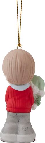 Precious Moments 241004 Our First Christmas Together Dated 2024 Couple Bisque Porcelain Ornament in Saudi Arabia