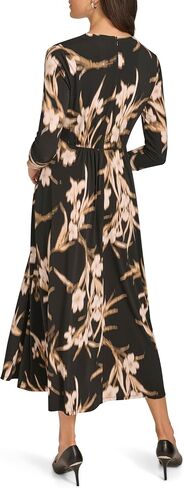 Calvin Klein Women's Work Printed Maxi Dress in Saudi Arabia