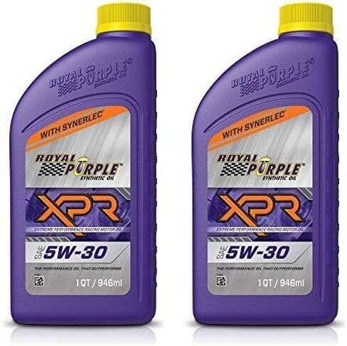 زيت محرك السباق الاصطناعي Royal Purple (06021-6PK XPR SAE 5W-30 - 1 كوارت، (علبة بها 6 قطع) in Saudi Arabia