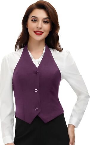 سترة Belle Poque للعمل صدرية كلاسيكية بأزرار سفلية in Saudi Arabia