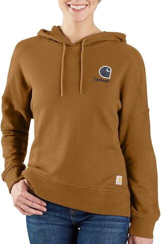 Carhartt Women's Tencel Fiber Series Graphic Hooded Sweatshirt in Saudi Arabia