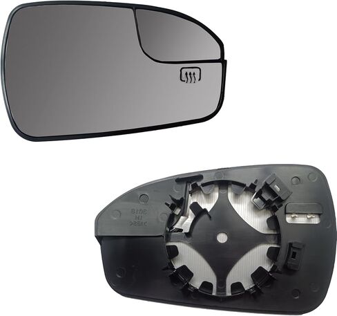 زجاج مرآة جانبية للركاب متوافق مع Ford Fusion 2013-2020، مع استبدال زجاج مرآة محدب ساخن لـ DS7Z17K707B in Kuwait