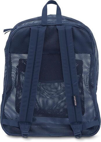 JanSport Mesh Pack - See Through Backpack, Navy in Saudi Arabia