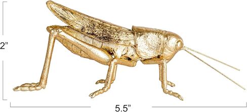Creative Co-Op Gold Resin Cricket Figurine in Saudi Arabia