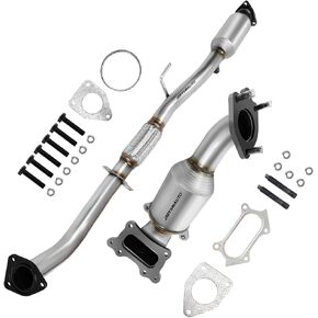Front Rear Catalytic Converter Compatible with Honda Accord 2013 2014 2015 2016 2017, Acura TLX 2015-2020 2.4L l4 Catalytic Convertor Direct-fit 16827 41233 (EPA Compliant)