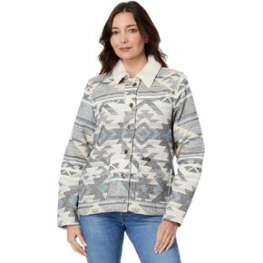 Wrangler Retro Barn Coat White/Black XL