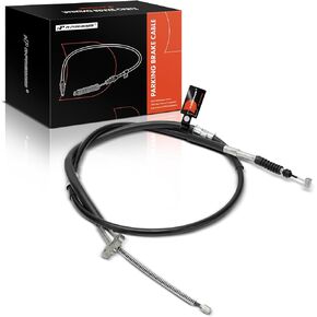 A-Premium Rear Passenger Side Parking Brake Cable Assembly Compatible with Toyota Models: Corolla 1993 1994 1995 1996 1997 - Replace# 4642012400