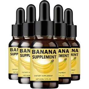 Organic Banana Extract Liquid for Man and Women 5 PCS