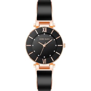 Anne Klein Women's Glitter Accented Dial Bangle Watch, AK/3956