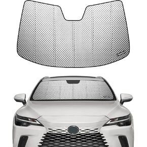Windshield Sun Shade for 2023-2024 RX350/RX350h/RX500h Front Window Sunshade. Reflective Rigid Material