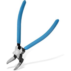 ABN Right Angle Cutting Pliers - Spring Loaded Flush Cut Pliers for Automotive or Crafting - Car Push Retainer Rivet Trim Clip Wire Cutting Tool