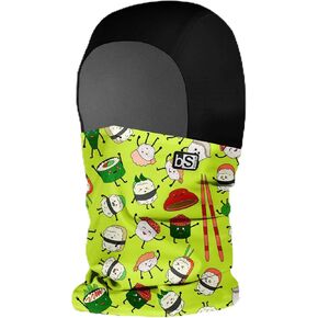 BLACKSTRAP Kids' Treble Hood Balaclava Sushi Wasabi