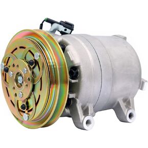 FKG AC Compressor and A/C Clutch 926008B400 68455 fit for 1998-2004 Nissan Frontier 2.4L, 2000-2004 Nissan Xterra 2.4L