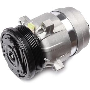 cciyu AC Compressor Pump for Ch-evrolet Impala 3.8L 2000-2003 for P-ontiac Grand Prix 1997-2003 Replaces AC Compressor for Car