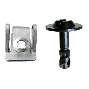20 Sets Engine Under Tray Cover U-Type Nut/Fasteners Screw for Audi VW 8K0-805-922A 8K0-805-121