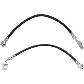 TRQ Rear Brake Hose Set Compatible with 2008-2017 Buick Enclave 2009-2017 Chevrolet Traverse 2007-2016 GMC Acadia 2017 Acadia Limited 2007-2010 Saturn Outlook