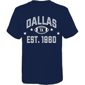 Mens City Classic Football Player Soft Cotton Athletic Tee T-Shirt