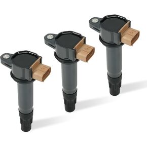 Ignition Coils Fit for 2017-2022 Can-Am Maverick X3, 2019-2022 Ski-Doo ACE 900 Turbo, Replaces # 420666145 Stick Coil Packs, 3 Pcs
