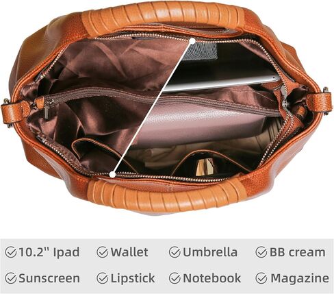 Iswee Genuine Leather Top Handle Purse Satchel Bag Designer Shoulder Bag Tote Ladies Crossbody Bag for Women in Kuwait