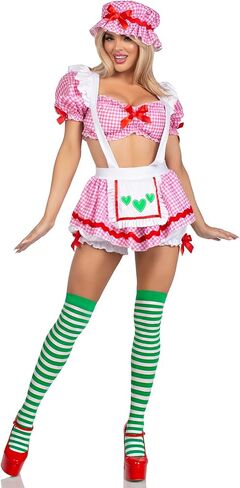 زي Leg Avenue النسائي مكون من 3 قطع من أزياء Berry BabeHalloween in Saudi Arabia