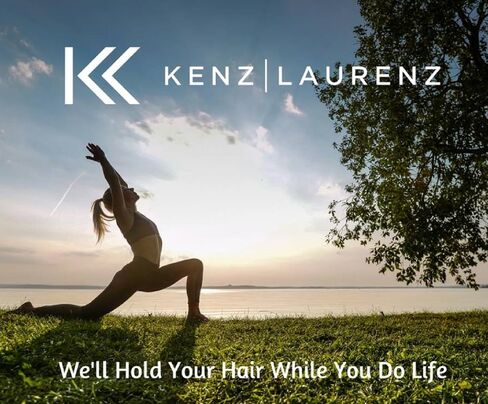 Kenz Laurenz Hair Ties No Crease Ribbon Elastics Ouchless Ponytail Holders Hair Bands 20 Blonde Ombre in Kuwait