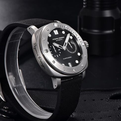 Pagani Design Watches for Men Automatic Mechanical Watch, 200M Waterproof Sapphire Glass Wristwatch, Men’s Sports Casual Watch with Nylon Strap in Saudi Arabia