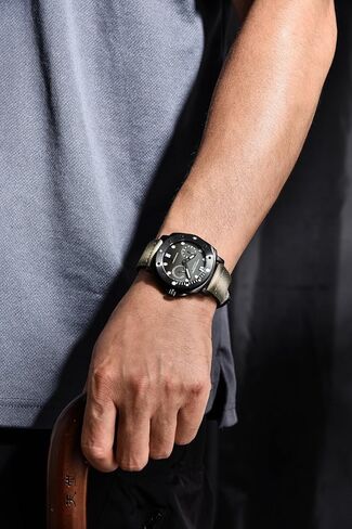 Pagani Design Watches for Men Automatic Mechanical Watch, 200M Waterproof Sapphire Glass Wristwatch, Men’s Sports Casual Watch with Nylon Strap in Saudi Arabia
