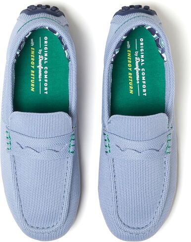 حذاء Dearfoams النسائي ذو اللون العسلي خفيف الوزن للقيادة يمكن غسله في الغسالة، حذاء مريح in Kuwait