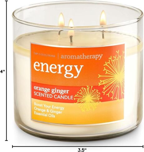 Bath and Body Works 3-wick Limited Edition Candle AROMATHERAPY COLLECTION (Stress Relief - Eucalyptus Spearmint) in Saudi Arabia