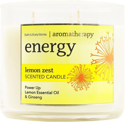 Bath and Body Works 3-wick Limited Edition Candle AROMATHERAPY COLLECTION (Stress Relief - Eucalyptus Spearmint) in Saudi Arabia