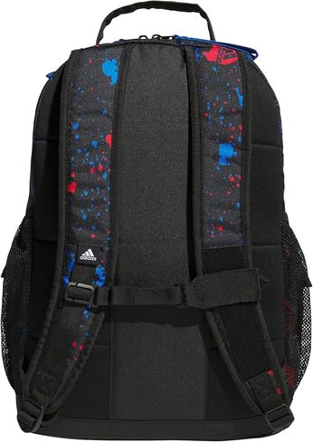 adidas Adaptive Backpack Large Features for Independent Dressing and Ease of use, Powder Plum Purple/Semi Flash Aqua Blue/Clear Pink, One Size in Saudi Arabia
