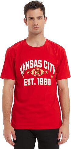 Mens City Classic Football Player Soft Cotton Athletic Tee T-Shirt in Kuwait