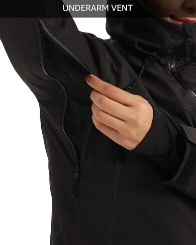Venustas Women's Heated 3L Ski Insulated Jacket with 12V Battery, Waterproof, Windproof,Breathable, RECCO Reflector Built in in Saudi Arabia