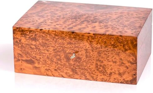 Hand Carved Wooden Multipurpose Keepsake Jewelry Decorative Art Box Storage Organizer (Large wood Box,Antique) (Moroccan Large Box 2) in Kuwait