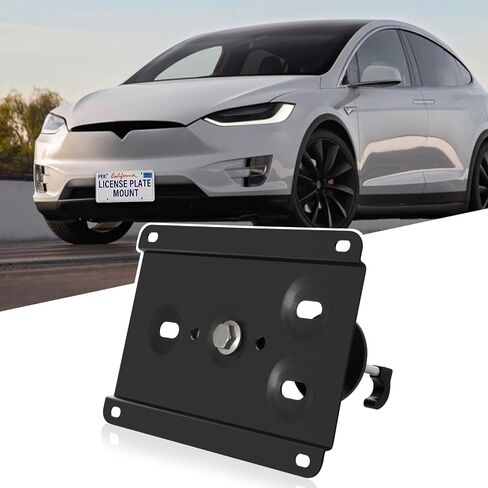 لوحة الترخيص الأمامية لـ Tesla 2012-up Model S Tesla 2015-up Model X قوس لوحة الترخيص بدون حفر إطار لوحة الترخيص الأمامي للسيارة غطاء لوحة الترخيص بدون تركيب لوحة الترخيص in Saudi Arabia
