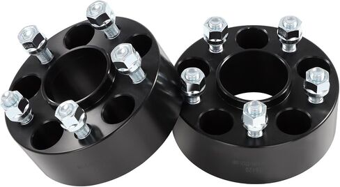 SCITOO 4Pcs 5x110 Wheel Spacers 2" Bore 65.1mm Studs 12x1.25 5Lug Wheel Spacers Fit for Jeep Cherokee 2014-2023, Compass 2017-2023, Renegade 2015-2023, for Fiat 500X 2016-2023 in Saudi Arabia