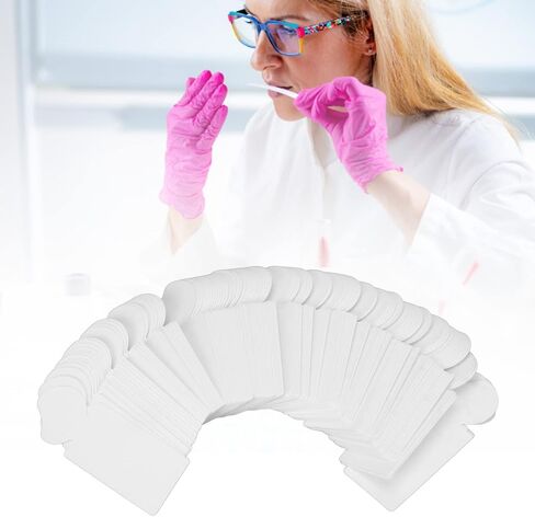 100 قطعة من شرائح العطور لبطاقة عينة العطر، شرائط عطرية للاستعمال مرة واحدة لاختبار الرائحة، ورقة تقييم الرائحة لمحبي العلاج بالروائح العطرية in Kuwait