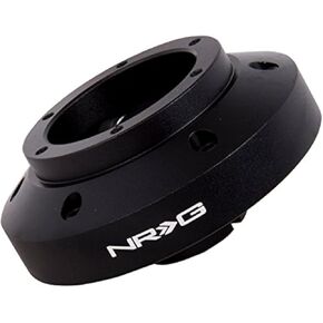 NRG Innovations NRG-SRK-101H Racing Style, Steering Wheel Quick Release Short Hub Adapter, 6 X 70mm Bolt Pattern, Black Body