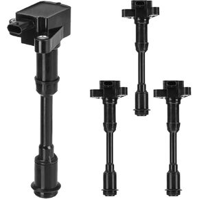 Ignition Coil Pack for Ford Escape 2013 2014 2015 2016, Fusion 2013-2014, Transit Connect 2014-2016, Fiesta 2014-2019 1.6L L4 UF674 UF-674 C1830 5C1887 DG551-4 Set