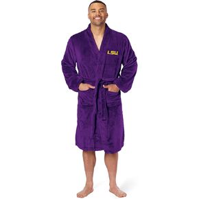 Northwest NCAA Louisiana State University Tigers, Silk Touch Bathrobe, L/XL, Purple